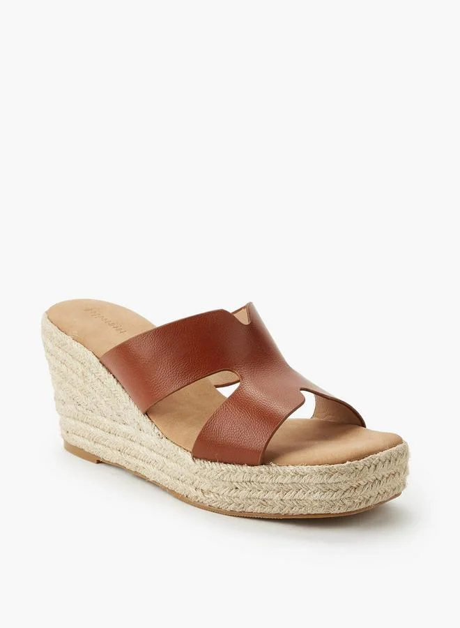 ببرمنة Women Wedge Heel Espadrille Sandals